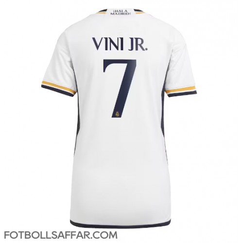 Real Madrid Vinicius Junior #7 Hemmatröja Dam 2023-24 Kortärmad